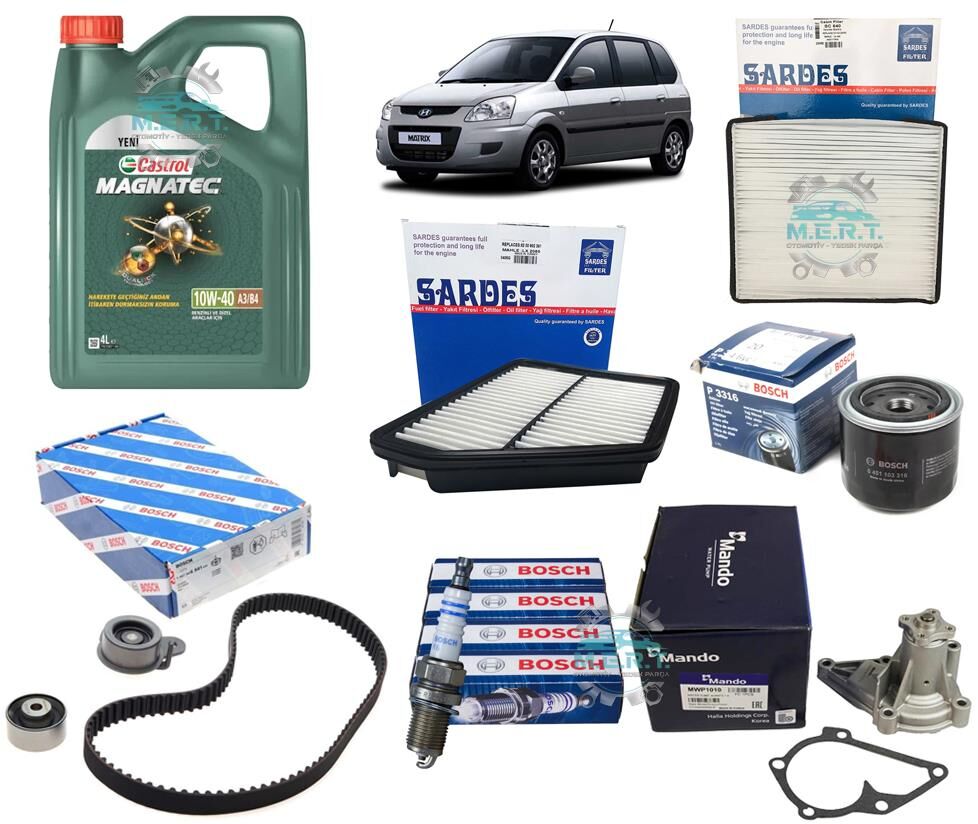 Hyundai Matrix 1.6 Komple Bakım Seti 2001 - 2010