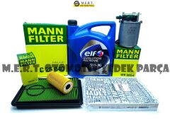 Nissan X-Trail 1.6 Dci Yağ Bakım Filtre Seti (2014-2018)