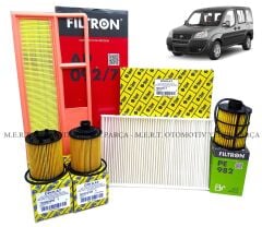Fiat Doblo 1.3 Multijet Filtre Bakım Seti (2004-2010)