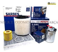 Vw Polo 1.2 Tdi Dizel Bosch Filtre Bakım Seti (2010-2014)