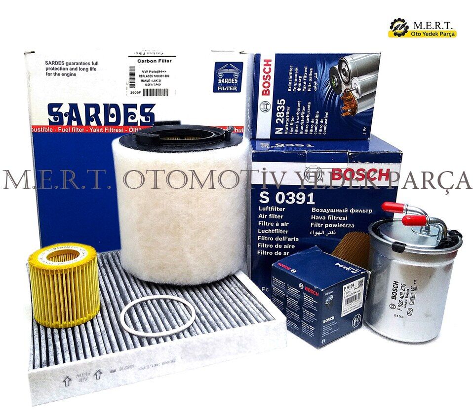 Seat Ibiza 1.2 Tdi Dizel Bosch Filtre Bakım Seti