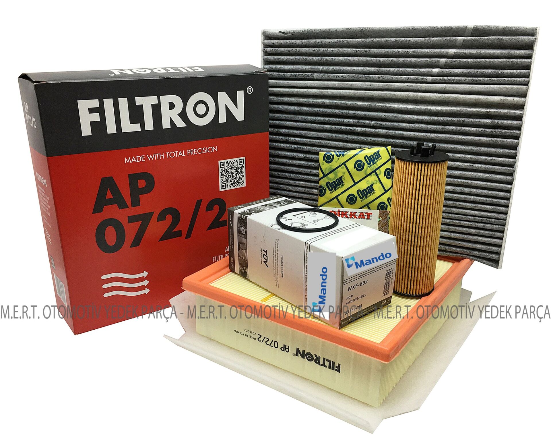 Opel Corsa E 1.2 / 1.4 Benzinli Filtre Bakım Seti Otomatik Vites