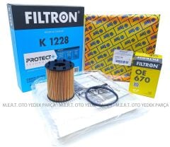 Fiat Linea 1.4 Turbo Filtre Bakım Seti (2007-2012) 120Hp (485469322)