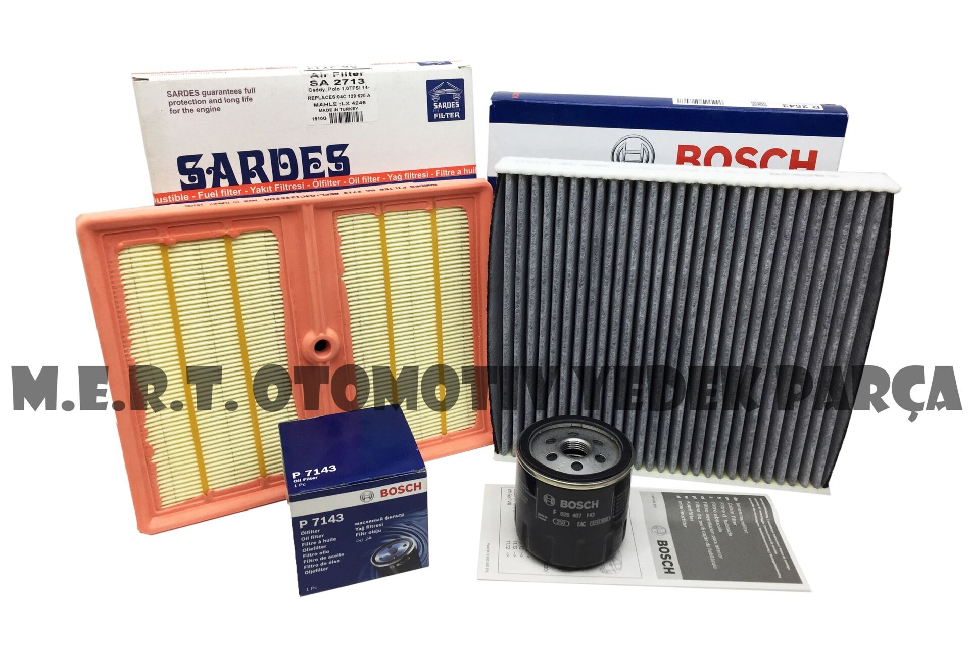 Audi Q2 1.0 Tfsi Filtre Bakım Seti (2016-2019)