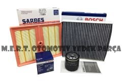 Skoda Karoq 1.0 Tsı Filtre Bakım Seti (Hava-Yağ-Polen)