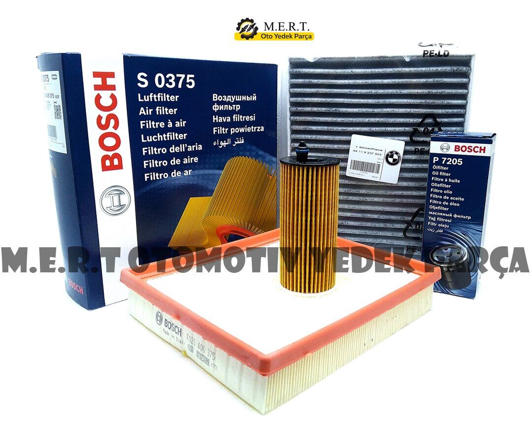 Bmw 4.18I F36 Benzinli Filtre Bakım Seti (2015-2019) (485187665)