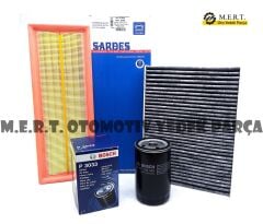 Seat Ibiza 1.6 100Hp Filtre Bakım Seti (1998-2001)