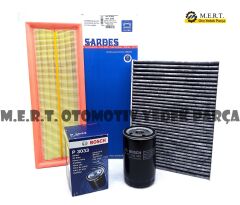 Seat Ibiza 1.6 100Hp Filtre Bakım Seti (1998-2001)