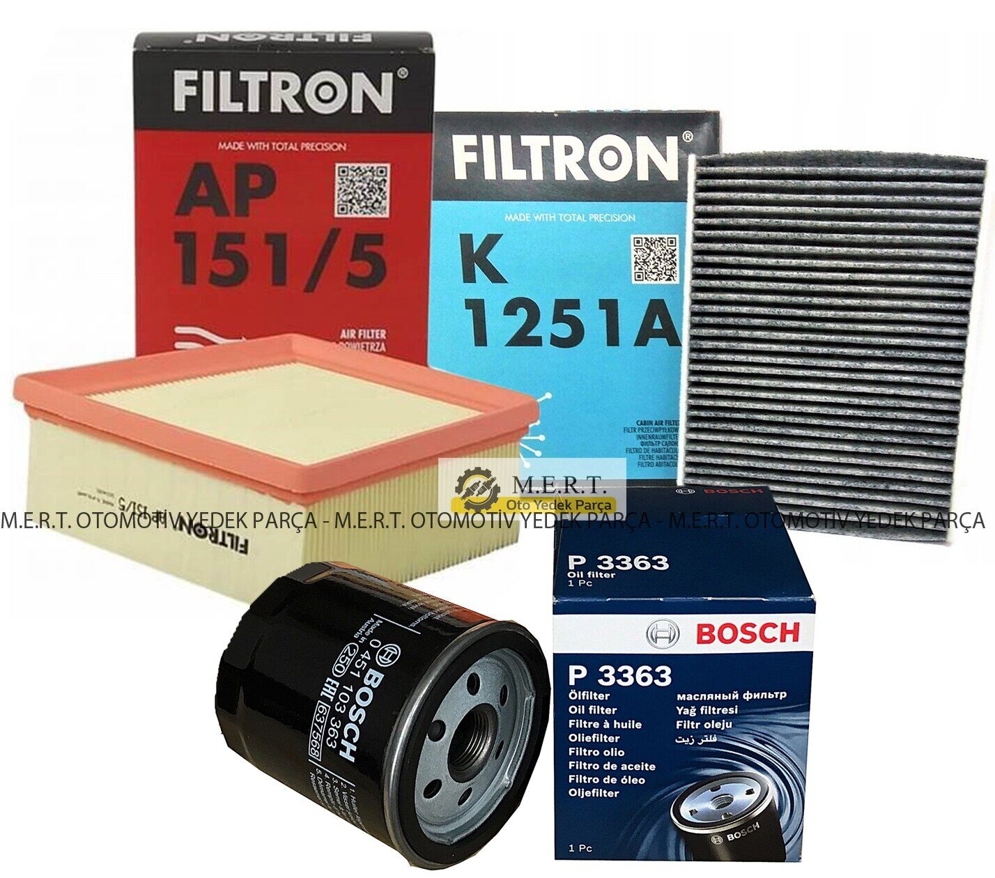 Ford Fiesta 1.0 Gtdi Filtre Bakım Seti (2013-2017)