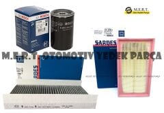 Ford Focus 1 - 1.6 16V Filtre Bakım Seti (1999-2004)