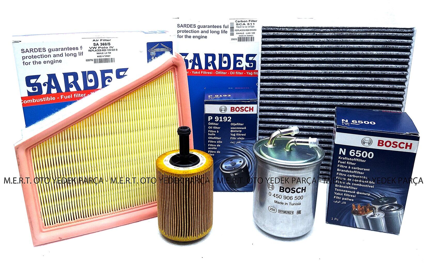 Skoda Fabia 1.4 Tdi Dizel Filtre Bakım Seti (2005-2010)