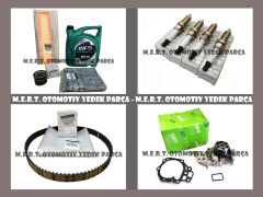 Clio 3 1.2 16V Komple Bakım Seti Triger Devirdaim Buji Filtre