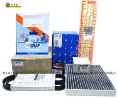 Symbol 1.5 Dci Euro 4 Komple Bakım Seti Triger - Devirdaim - Filtre