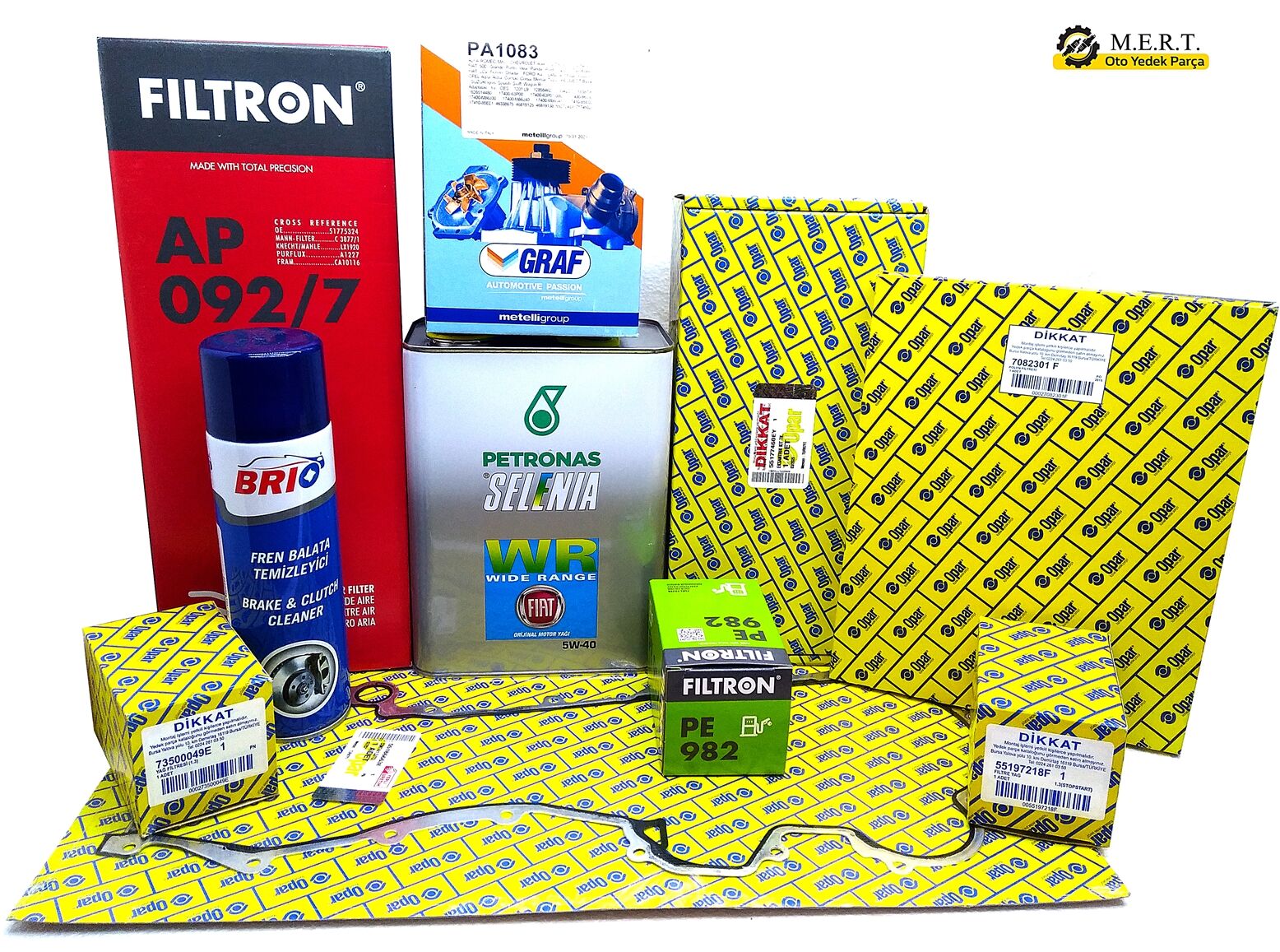 Fiat Palio 1.3 Multijet Komple Bakım Seti Triger Devirdaim Filtre