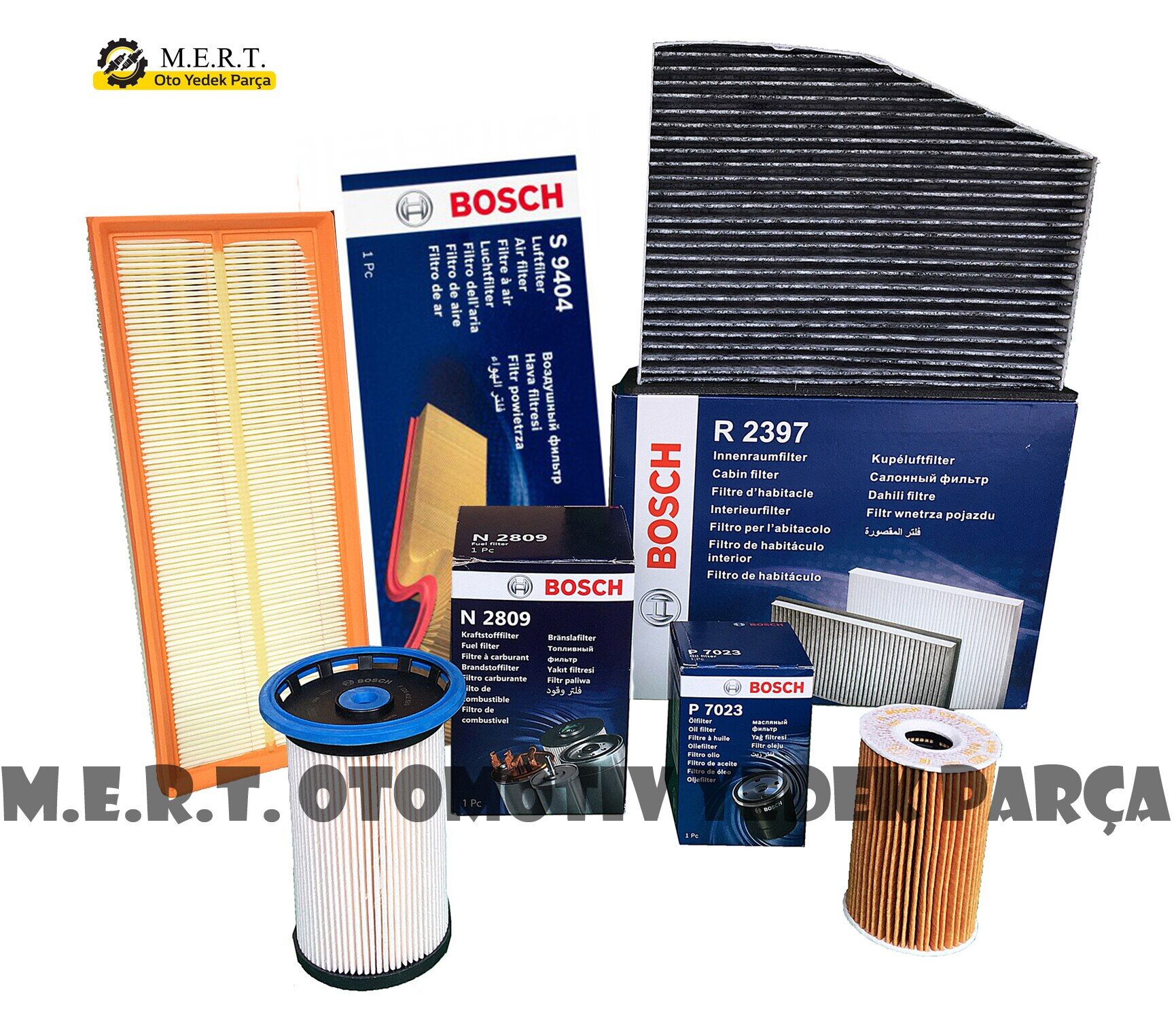 Vw Passat 2.0 Tdı Bosch Filtre Bakım Seti (2011-2014) Cff-Cfg