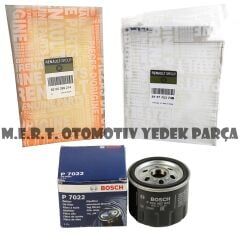 Renault Modus 1.4 Ve 1.6 Filtre Bakım Seti (2004-2010)