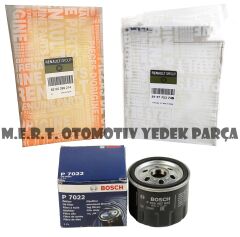 Renault Modus 1.4 Ve 1.6 Filtre Bakım Seti (2004-2010)