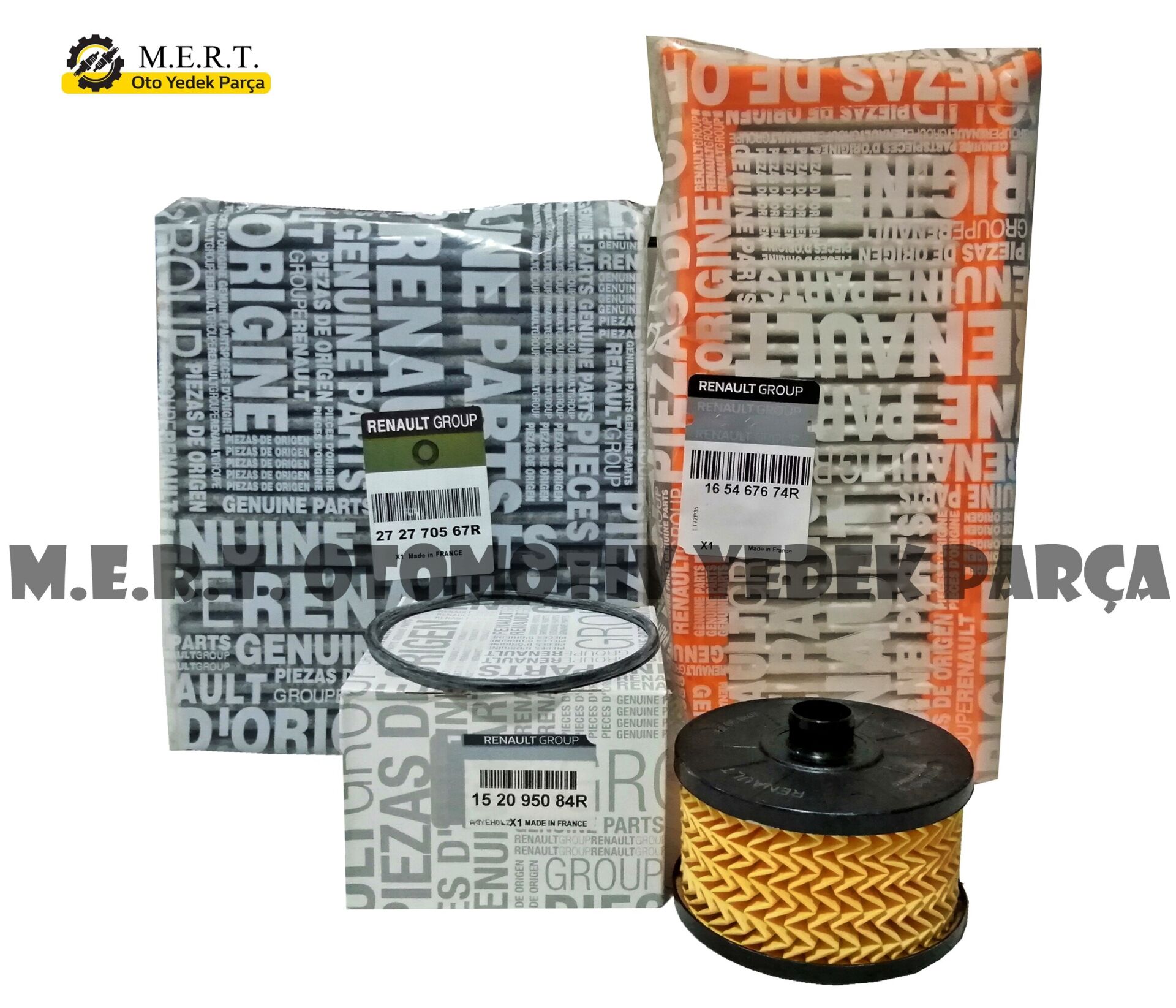 Renault Clio 4 1.2 Tce Filtre Bakım Seti (Hava,Yağ,Polen) Turbolu