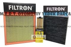 Opel Insignia 1.6 Benzinli Filtron Filtre Bakım Seti (2009-2011)