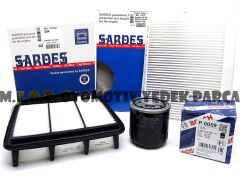 Hyundai I30 1.4 / 1.6 Benzinli Filtre Bakım Seti (2007-2012)