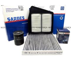 Honda Accord 2.0 Benzinli Filtre Bakım Seti (2008-2015)