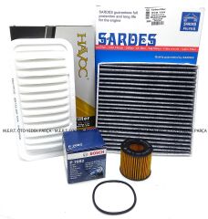 Toyota Yaris 1.33 Filtre Bakım Seti (2009-2017)