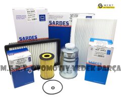 Hyundai I20 1.4 Crdi Dizel Filtre Bakım Seti (2015-2019)