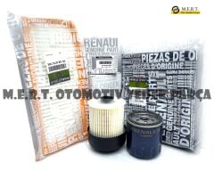 Dacia Duster 1.5 Dci Filtre Bakım Seti (2013-2018) (496754526)