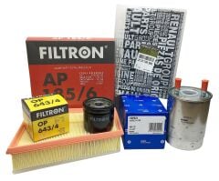 Renault Fluence 1.5 Dci Filtre Bakım Seti (495740128)