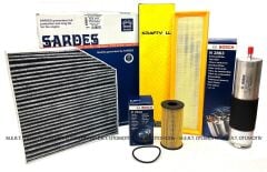 Mercedes C200D W205 1.6D Bluetec Filtre Bakım Seti (2014-2018) (491794333)