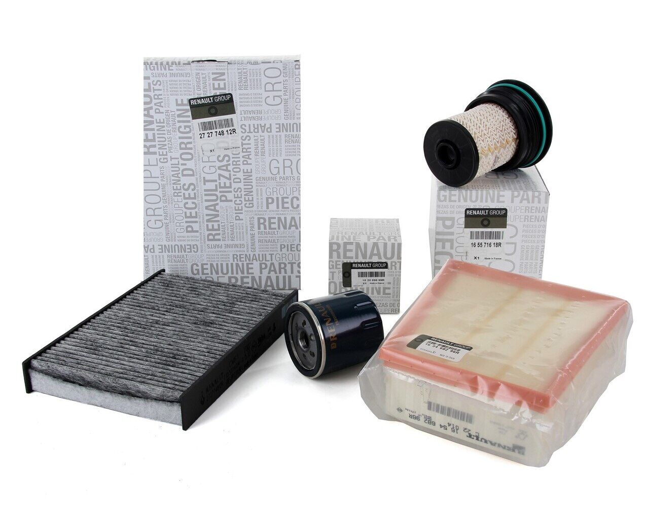 Renault Talisman 1.5 / 1.6 Dci Orjinal Mais Filtre Bakım Seti