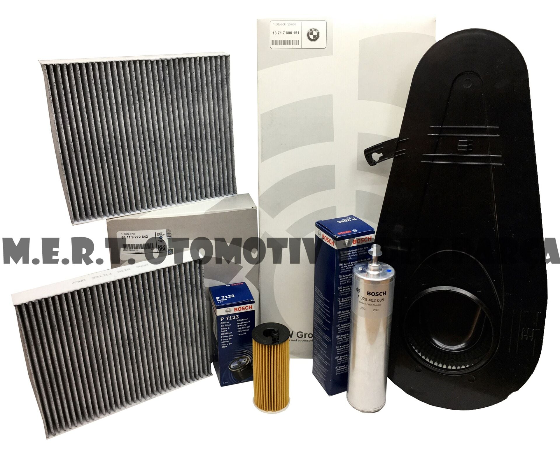 Bmw 5.20D F10 Dizel Filtre Bakım Seti (2010-2017) N47 (483563652)