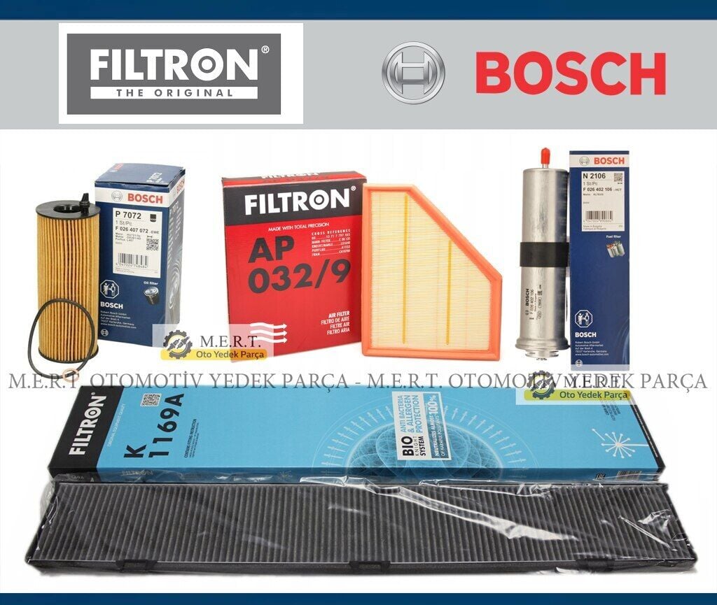 Bmw X1 20D Xdrive E84 Filtre Bakım Seti (2010-2014)