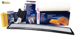 Bmw E46 Dizel 3.20D Bosch Filtre Bakım Seti (2002-2005)