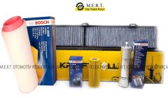 Bmw 1.20D E87 Dizel Filtre Bakım Seti M47 - 163Hp (490440510)