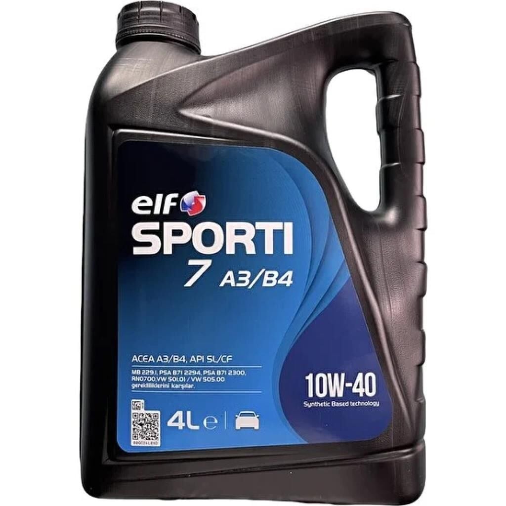 Elf Sporti 10W40 4 Lt Motor Yağı