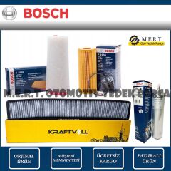 Bmw 320D E90 Dizel Filtre Bakım Seti 2005-2010 M47 163Hp (490432860)