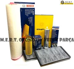 Bmw 5.25D E60 Dizel Filtre Bakım Seti (2004-2010) M57