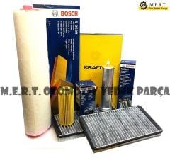 Bmw 5.25D E60 Dizel Filtre Bakım Seti (2004-2010) M57