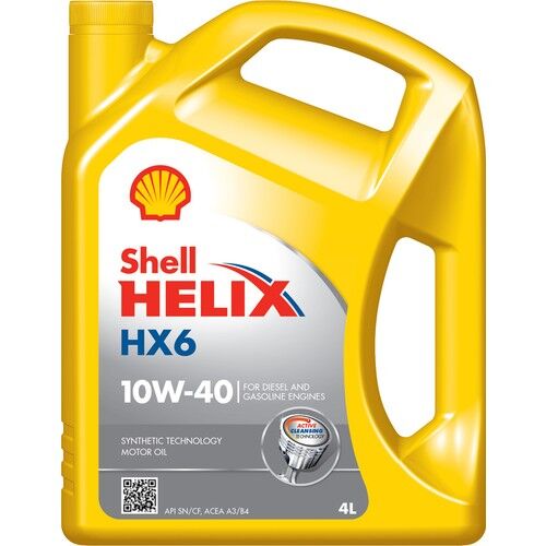 Shell Helix HX6 10W40 4 Litre Motor Yağı