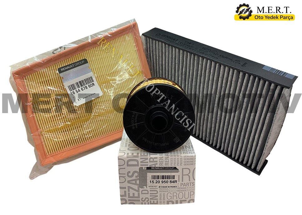 Renault Megane 4 - 1.2 Tce Benzinli Filtre Bakım Seti