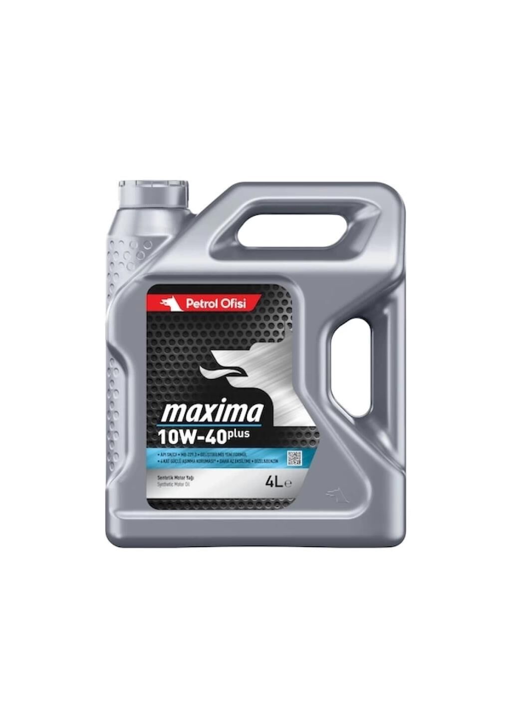 Petrol Ofisi Maxima Plus 10W40 4 Lt Motor Yağı