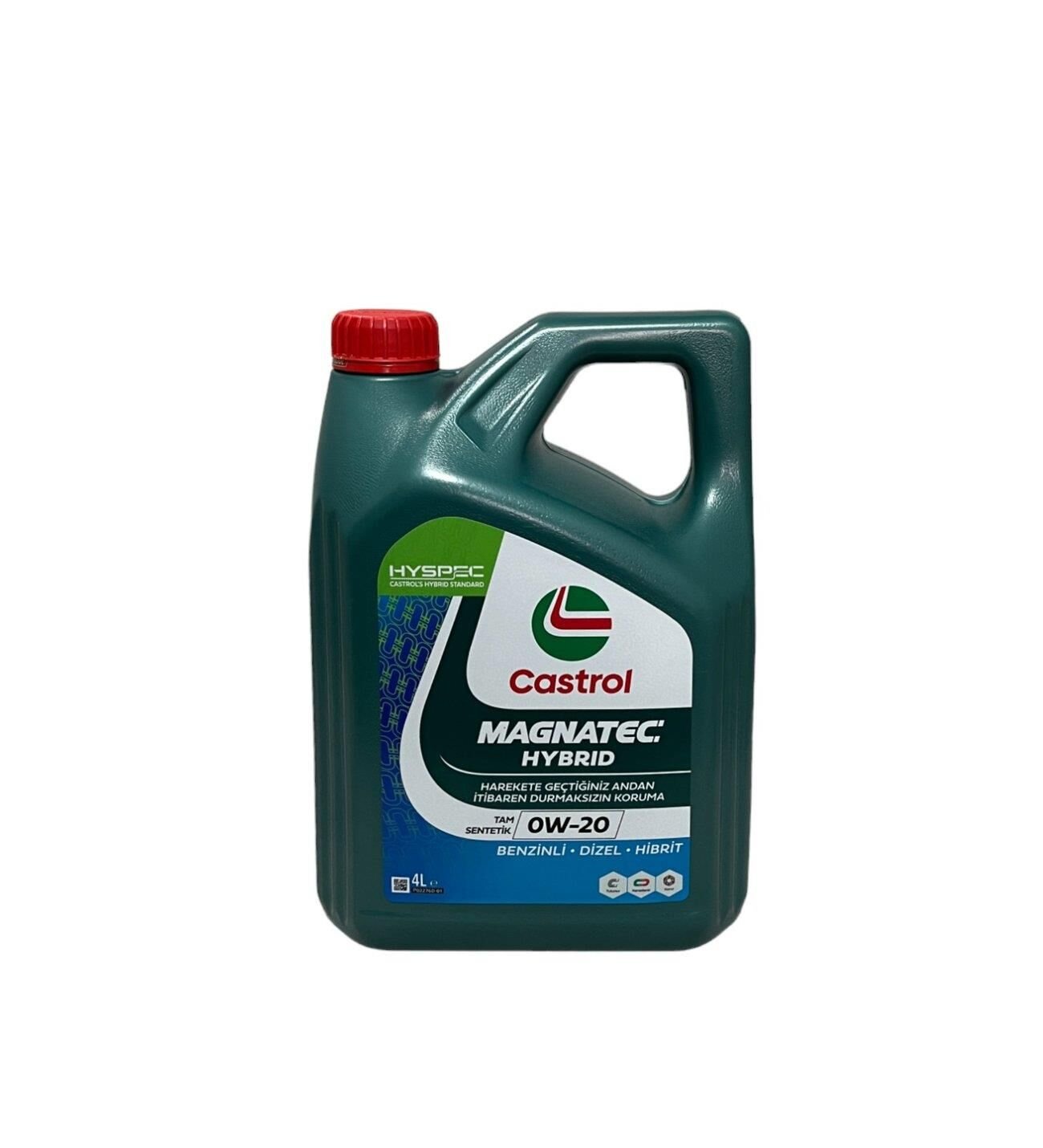 Castrol Magnatec Hybrid 0W20 Tam Sentetik Motor Yağı 4 Litre
