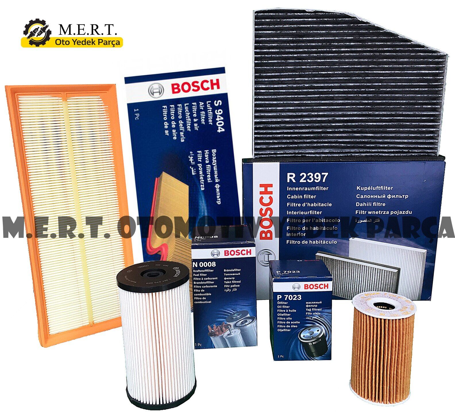 Skoda Yeti 1.6 Tdı Bosch Filtre Bakım Seti 2012-2015