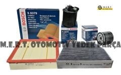 Mercedes Cla 180 Dizel Bosch Filtre Bakım Seti 2013-2019