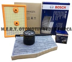 Volkswagen Jetta 1.4 Tsı Filtre Bakım Seti 2014-2018 Czd Czc