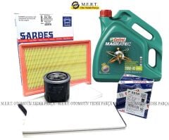 Accent Admire 1.3 Ve 1.6 Benzinli Yağ Bakım Filtre Seti 2002-2006