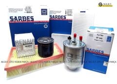 Renault Kangoo 1.5 Dci Filtre Bakım Seti (2010-2014)