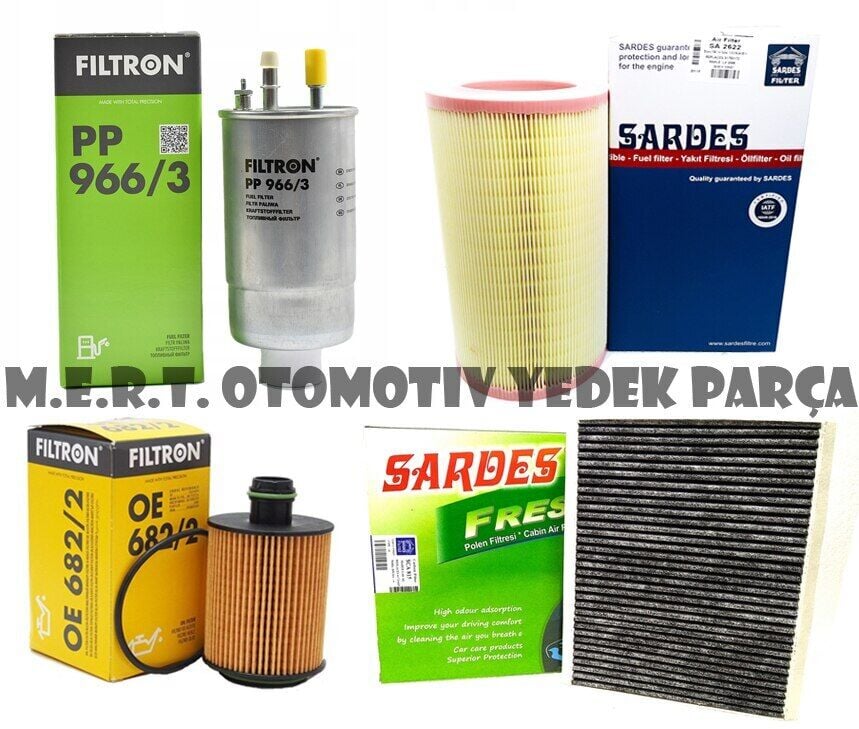 Fiat Bravo 1.6 Multijet Filtre Bakım Seti (2008-2013)