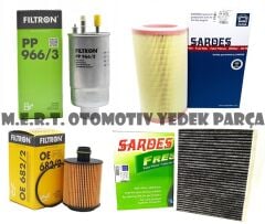 Lancia Delta 1.6 Multijet Filtre Bakım Seti (2009-2013)